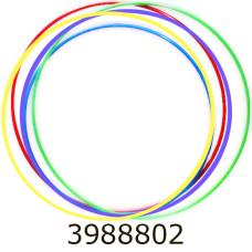 Обруч метал. 95см Bamsic (10) 4455