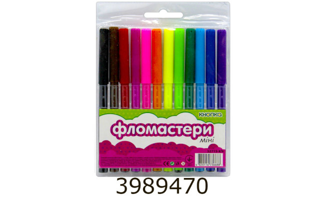 Фломастери Ctrl+C 12 кол. (12/240) 52715-KN