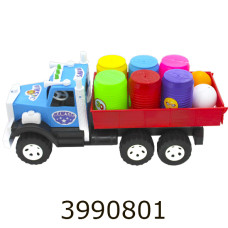 Автомобіль Фарго вантажівка з бочками Bamsic (3) 3685
