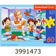 Пазли 60 ел. Castorland  