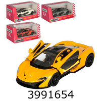 Машинка метал. McLaren P1 Kinsmart (24/96) 5393W Машинка метал. McLaren P1 Kinsmart (24/96) 5393W