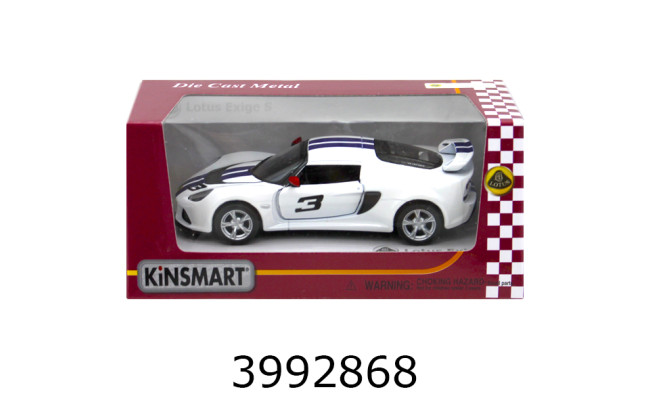 Машинка метал. Kinsmart Lotus Exige S (24/96) 5361FW