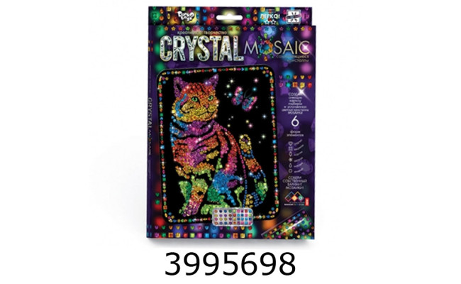 Набір для дит. творч. Crystal mosaic Danko toys * (10/20) CRM-01-010203