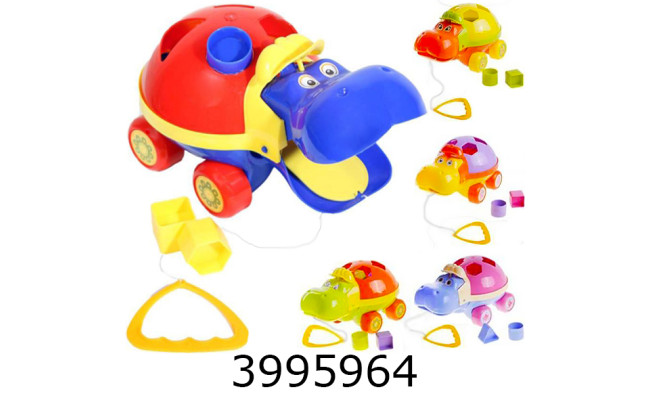 Каталка Гіппо на мотузці сортер Maximus (20) 5103