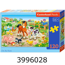 Пазли 120 ел. midi Castorland 