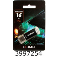 Flash USB 16Gb Rocket 2.0 Black Hi-Rali