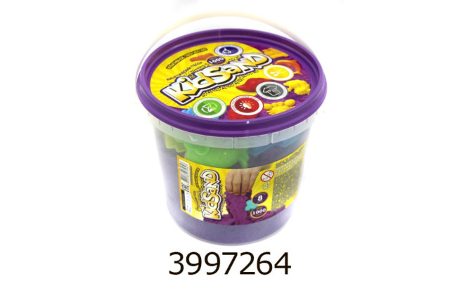 Кінетичний пісок 1000г мікс 4 кольори (12) Danko toys KS-01-01