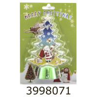 Статуетка пластикова на листі 91607-PN світло 15см. (24/192) 91607-PN
