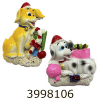 Собака керам. 91646-PN магніт 9*5см ПІОНЕR (12/576) 91646-PN