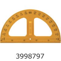 Транспортир для дошки пластик 50см (5966) 734168В