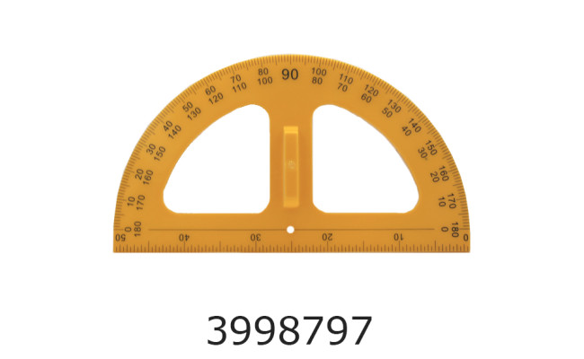 Транспортир для дошки пластик 50см (5966) 734168В
