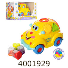 Муз. Машина на батар. в коробці світ. муз. сотер укр. 23*16см (12/24) 9170 UA