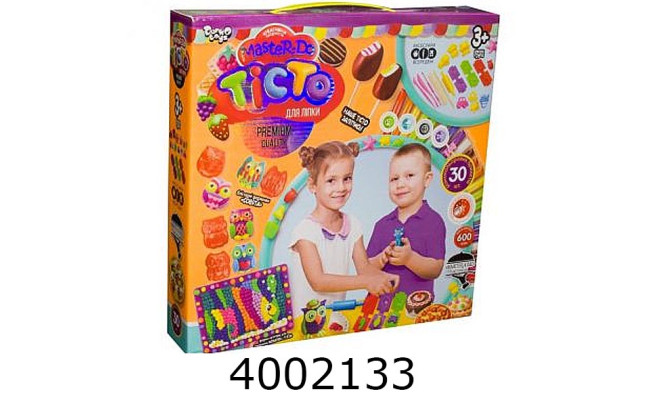 Тісто для ліпки Master Do в коробці 30 кольорів 600гр укр. Danko Toys (6) TMD-03-06