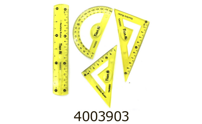 Набір лінійок силікон. гнучких 