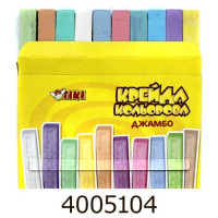 Крейда кольорова 10 шт. квадр. Jumbo Tiki (64) 51515-TK У н/з Крейда кольорова 10 шт. квадр. Jumbo Tiki (64) 51515-TK У н/з