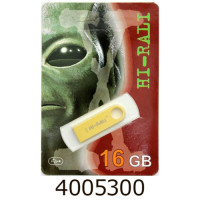 Flash USB 16Gb Shuttle 2.0 metal Gold Hi-Rali