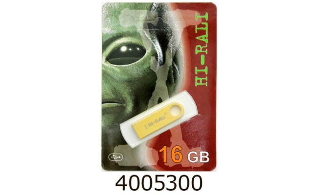 Flash USB 16Gb Shuttle 2.0 metal Gold Hi-Rali