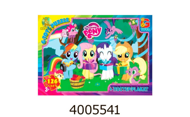 Пазли 117 ел. midi G-Toys ліцензія 