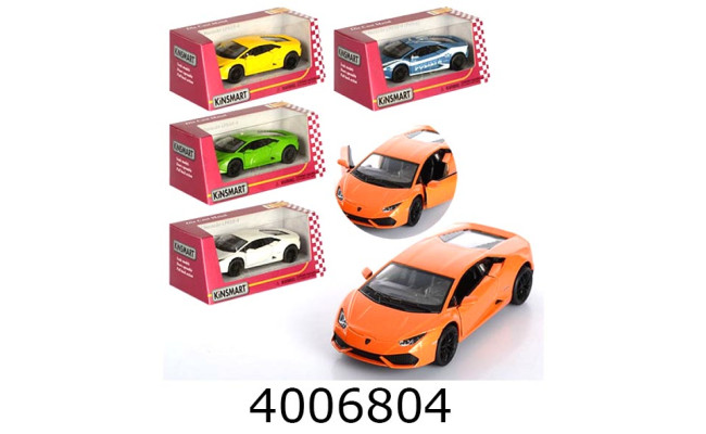 Машинка метал. Kinsmart Lamborghini Huracan LP610 (24/96) 5382W