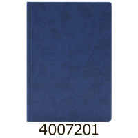 Щоденник А5 недат. Поліграфіст 128 арк. кл, шт шкіра, синій 231-P-0650 231 06С