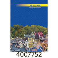Канц. книга 96 арк. тв. обкл. лін. офсет. Buromax (8) BM.2401