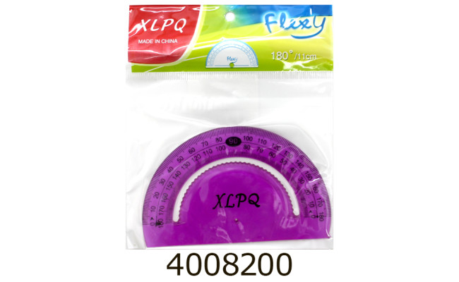 Транспортир силіконовий гнучкий мікс (48) 1030DSCN