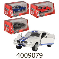 Машинка метал. Ford Shelby GT500 1967 Kinsmart (24/96) 5372W