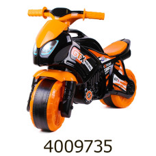Толокар Мотоцикл 2-х колісний чорно-помаранчевий ТехноК (2) 5767