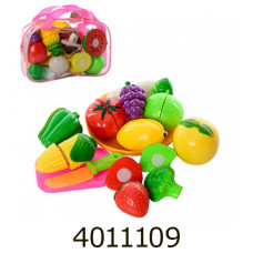 Продукти що діляться навпіл в сумці 2 види з тарілкою досточкою 22*14*7см (48/96) 2018 A