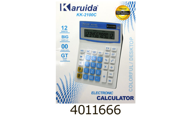 Калькулятор 2100 12 розрядів (40) KK-2100С