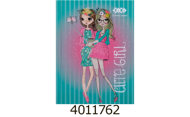 Блокнот А6 64 арк. тв. обкл. кл. 