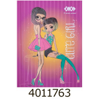Блокнот А6 64 арк. тв. обкл. кл. 