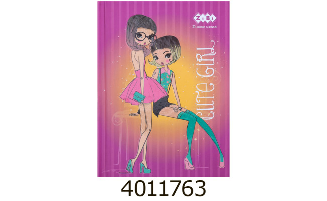 Блокнот А6 64 арк. тв. обкл. кл. 