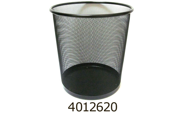 Корзина для паперів метал 26*23см чорна (DSCN2089-BK/BS5002) (24) 732294В