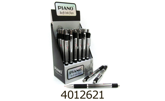Ручка масл. авт. Piano синя 0.5мм PВ-189 (24) 712018В