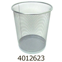 Корзина для паперів метал 26*23см срібло (DSCN2089-S) (5) 737205В