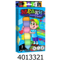 Крейда кольорова 7 шт. кругла Jumbo Danko toys (20) MEL-01-05U