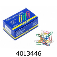 Скріпки 28мм 100шт. круглі кольорові Buromax (10/500) BM.5015