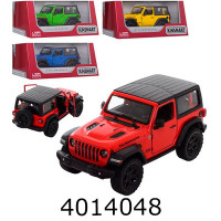 Машинка метал. Jeep Wrangler Kinsmart (24/96) 5412WB