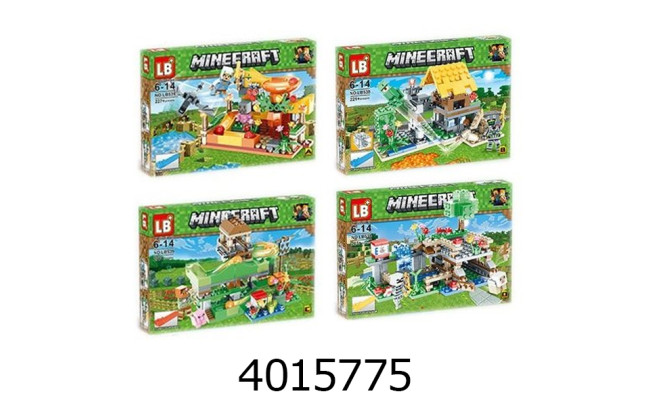 Конструктор Minecraft в коробці 227дет (36) LB539-1