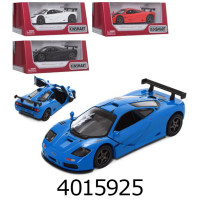 Машинка метал. MC Laren F1 GTR 1995 Kinsmart (24/96) 5411W Машинка метал. MC Laren F1 GTR 1995 Kinsmart (24/96) 5411W