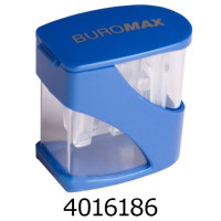 Точилка пласт. з конт. Buromax подвійна (10) BM.4777 Точилка пласт. з конт. Buromax подвійна (10) BM.4777