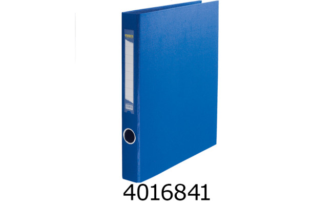 Папка А4 4 кільця картон Buromax 40мм синя (24) BM.3106-02