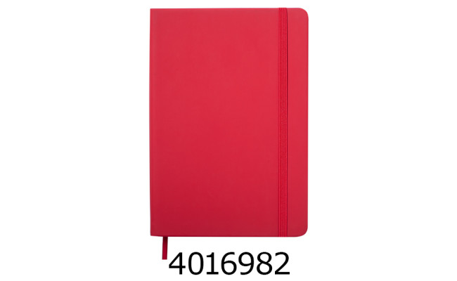Щоденник А5 дат. 2024р. Buromax TOUCH ME червоний на резинці шт. шкіра BM.2137-05