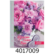 Щоденник А5 дат. 2026р. Buromax ROMANTIC A5 336 стор. сірий BM.2170-10