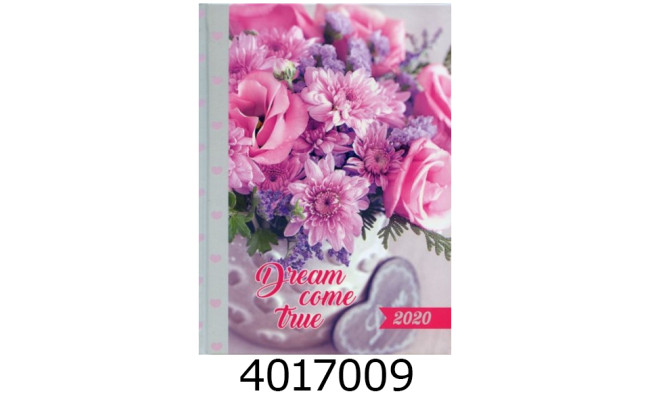 Щоденник А5 дат. 2026р. Buromax ROMANTIC A5 336 стор. сірий BM.2170-10