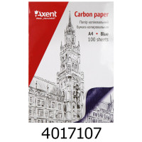 Копірка Axent А4 100 арк. синя (5) 3301-02-A
