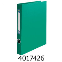 Папка А4 2 кільця картон Buromax 30мм зелена BM.3101-04