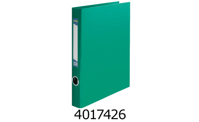 Папка А4 2 кільця картон Buromax 30мм зелена BM.3101-04