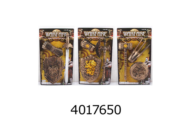 Набір лицаря на листі 3 види 33*58*4см (24) 818A-20-21-22